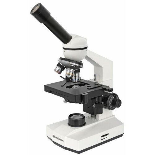 Mikroskop BRESSER Erudit Basic Mono 40-400x Czarno-biały