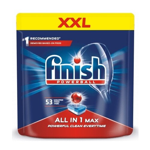 Tabletki do zmywarek FINISH All in 1 Max 53 szt.