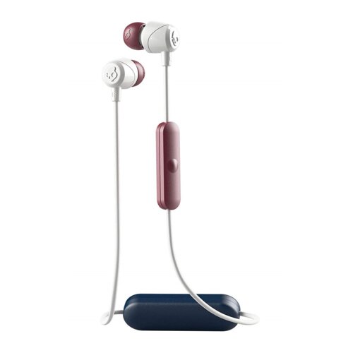 Słuchawki dokanałowe SKULLCANDY Jib Wireless Purpurowo-biały