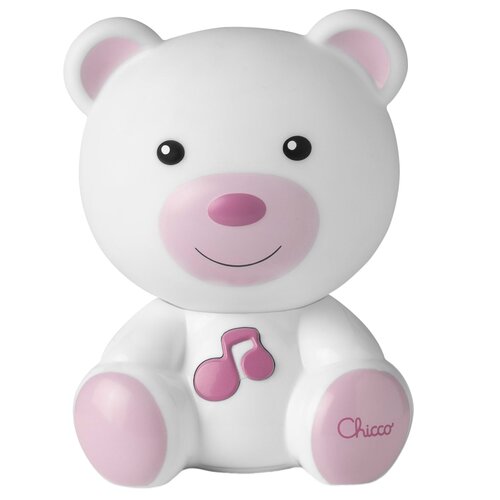 Lampka nocna CHICCO First Dreams Miś Różowy