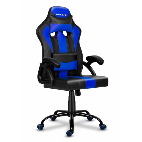 Fotel HUZARO Force 3.0 Czarno-niebieski