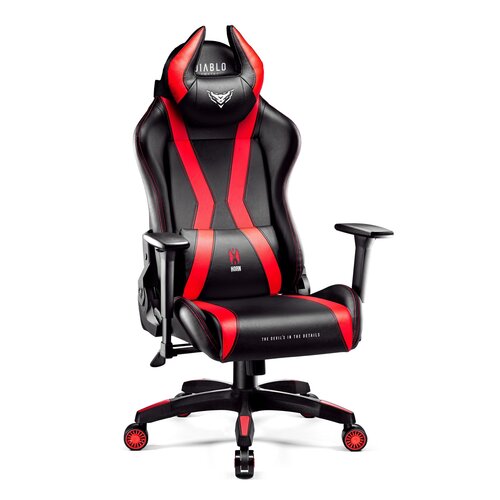 Fotel DIABLO CHAIRS X-Horn 2.0 (XL) Czarno-czerwony