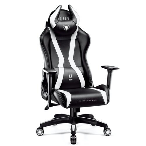 Fotel DIABLO CHAIRS X-Horn (XL) Czarno-biały