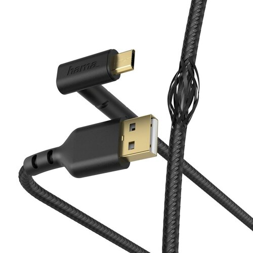 Kabel Micro-USB - USB HAMA Stand 1.5 m Czarny
