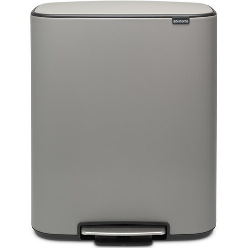 Kosz na śmieci BRABANTIA 211485 Bo Pedal Bin 60L Szary