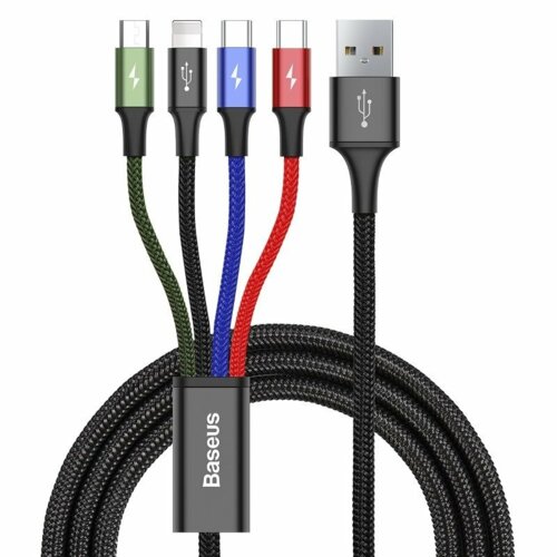 Kabel USB - Lightning/MicroUSB/2x USB Typ-C BASEUS 1.2 m