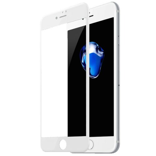 Szkło hartowane BASEUS 3D do iPhone 7 Plus/8 Plus Biały