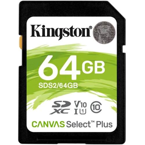 Karta pamięci KINGSTON Canvas Select Plus SDXC 64GB
