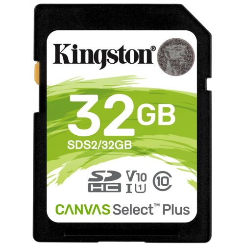 Karta pamięci KINGSTON Canvas Select Plus SDHC 32GB