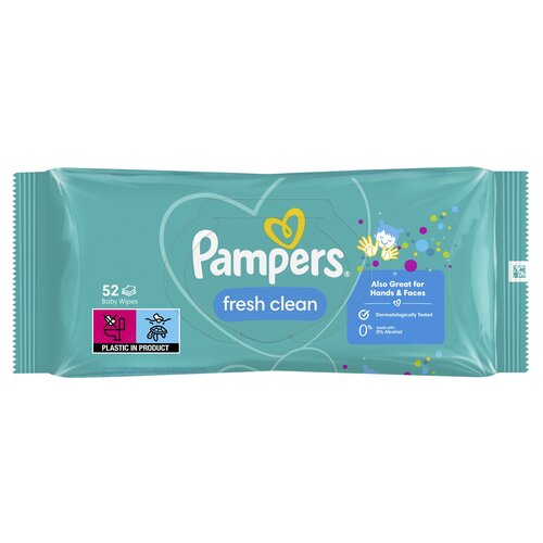 Chusteczki nawilżane PAMPERS Fresh Clean (52 szt.)