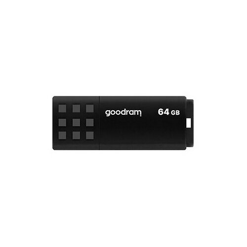 Pendrive GOODRAM UME3 64GB, USB 3.2 Gen. 1 (USB 3.0), Odczyt 60 Mb/s, Zapis 20 Mb/s Czarny