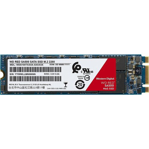 Dysk WD Red SA500 2TB SSD