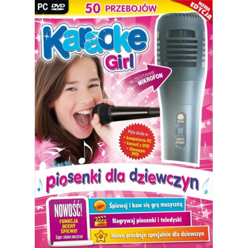 Karaoke Girl - Nowa Edycja + Mikrofon Gra PC