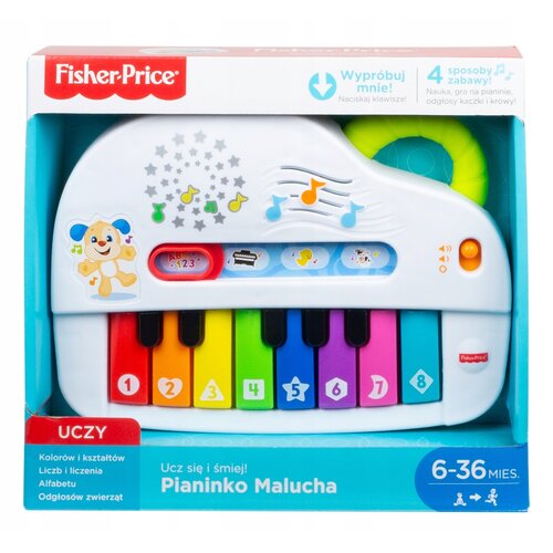 Zabawka edukacyjna FISHER PRICE Ucz się i śmiej! Pianinko GFK02