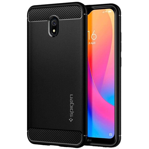 Etui SPIGEN Rugged Armor do Xiaomi Redmi 8A Czarny