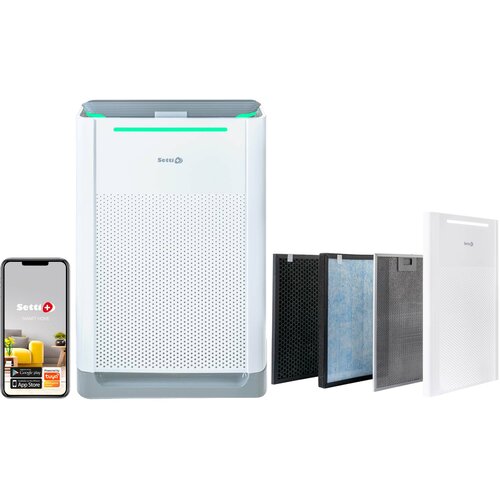 Oczyszczacz powietrza SETTI+ AP800W Smart WiFi czujnik zanieczyszczenia jonizator nawilżanie
