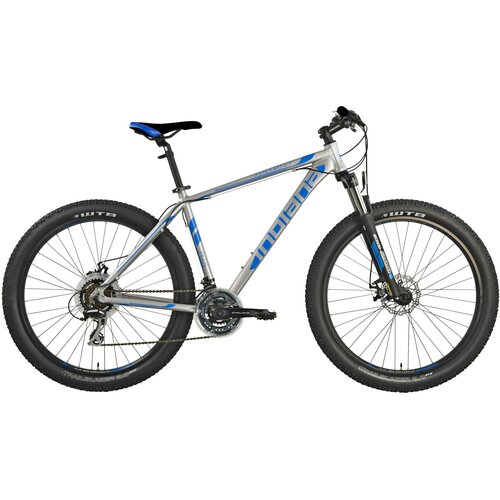 Rower górski MTB INDIANA X-Enduro 4.7 M21 27.5 cala męski Szaro-niebieski