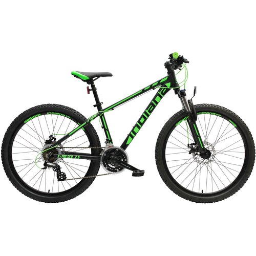 Rower górski MTB INDIANA X-Pulser 2.6 M15 26 cali męski Czarno-zielony