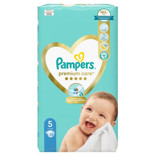 PAMPERS Premium Care VP 5 58 szt. Pieluchy niskie ceny i