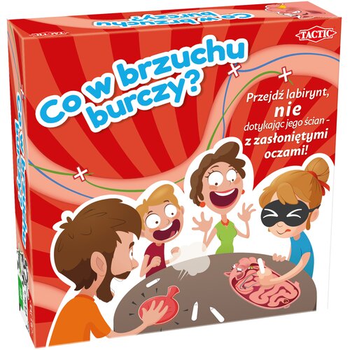 Gra planszowa TACTIC Co w brzuchu burczy? 55800