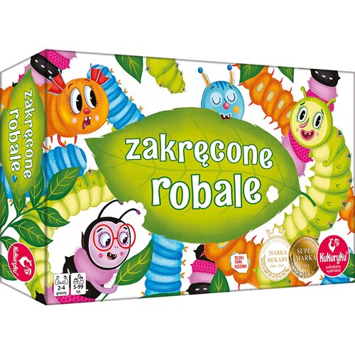 Gra logiczna KUKURYKU Zakręcone robale
