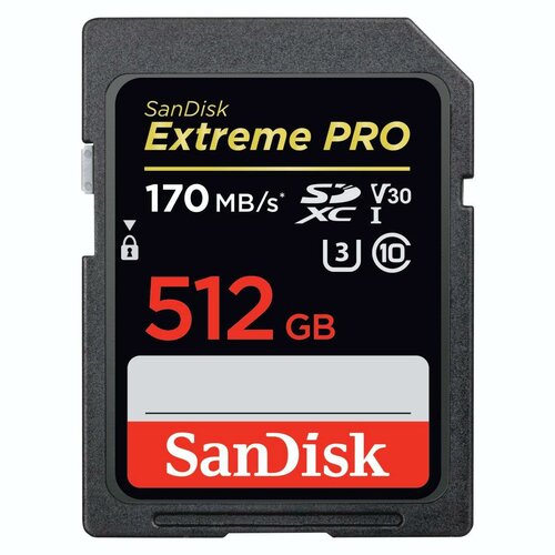 Karta pamięci SANDISK Extreme Pro SDXC 512 GB