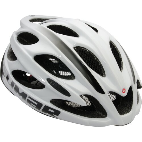Kask LIMAR Ultralight+ Srebrny z lampką (rozmiar M)