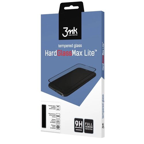 Szkło hartowane 3MK HardGlass Max Lite do Samsung Galaxy A51