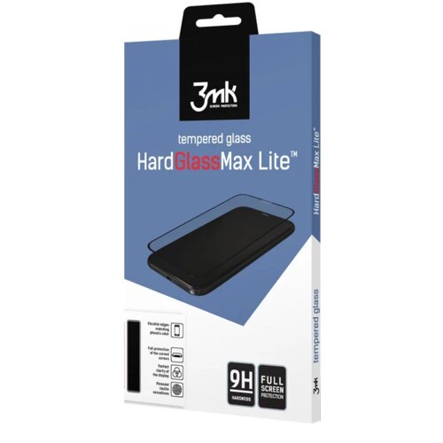 Szkło hartowane 3MK HardGlass Max Lite do Samsung Galaxy A71
