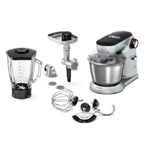 Robot kuchenny planetarny BOSCH MUM9B34S27 Optimum 1400W z blenderem kielichowym, maszynką do mięsa