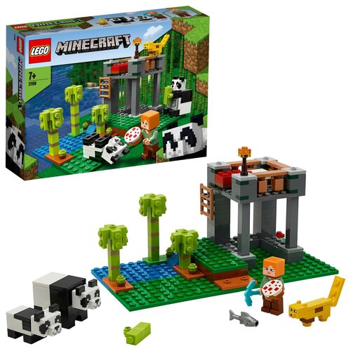 LEGO Minecraft Żłobek dla pand 21158