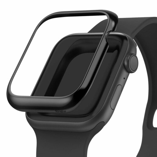 Etui RINGKE Bezel Styling do Apple Watch (44 mm) Czarny