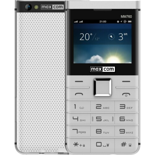 Telefon MAXCOM Comfort MM760 Biały