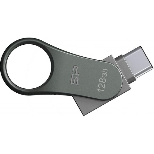 Pendrive SILICON POWER Mobile C80 128GB, USB-C / USB 3.2 Gen. 1 (USB 3.0), Odczyt 120 Mb/s, Zapis 10 Mb/s