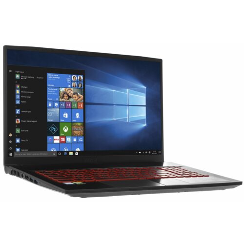 Laptop MSI GF75 Thin 9SC 17.3" IPS i7-9750H 8GB SSD 256GB HDD 1TB GeForce 1650 Windows 10 Home