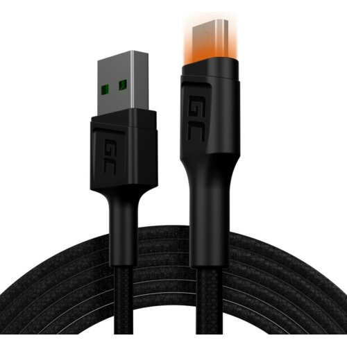 Kabel USB - Micro USB GREEN CELL Ray 2 m