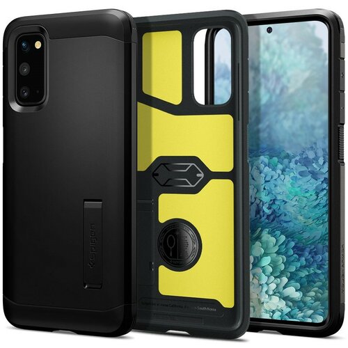 Etui SPIGEN Tough Armor do Samsung Galaxy S20 Czarny