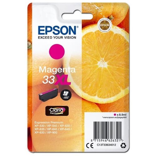 Tusz EPSON T3363 33XL Purpurowy 8.9 ml C13T33634012