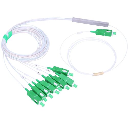 Splitter EXTRALINK EX.3487 1x8 PLC SC/APC 1 m