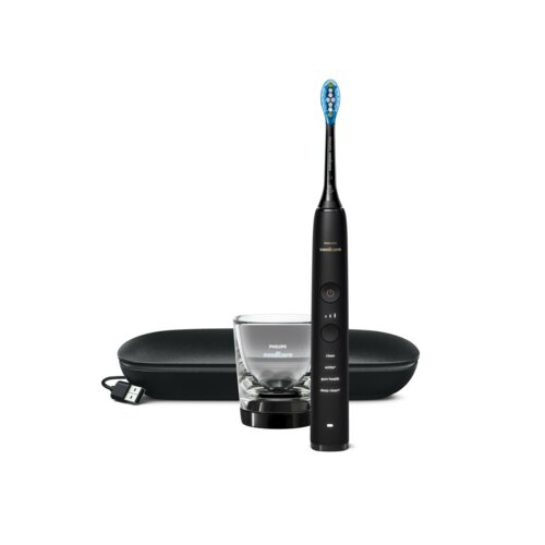 Szczoteczka soniczna PHILIPS Sonicare DiamondClean 9000 HX9911/09 Czarny