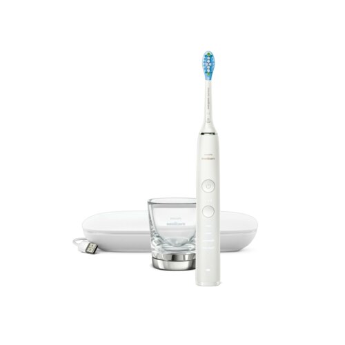 Szczoteczka soniczna PHILIPS Sonicare DiamondClean 9000 HX9911/27 Biały