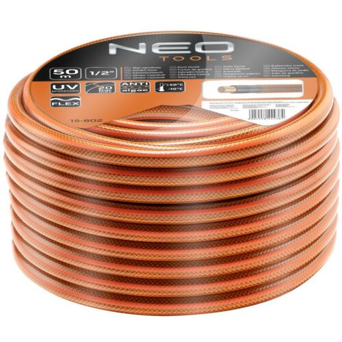 Wąż ogrodowy NEO Economic 1/2" 50 m 15-802