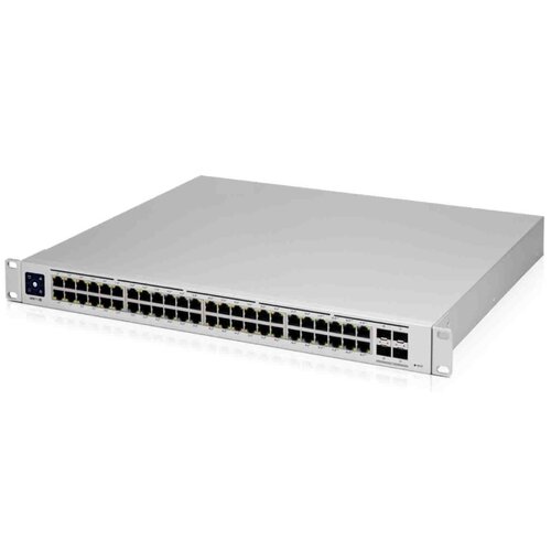 Switch UBIQUITI UniFi USW-Pro-48-POE Gigabit Ethernet, 52 porty, Funkcja PoE, Zarządzalny