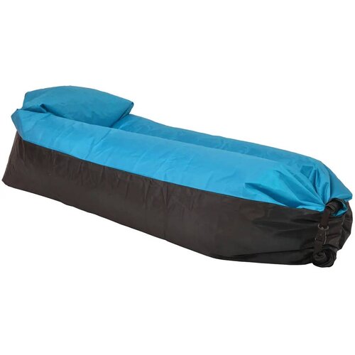 Dmuchany leżak ROYOKAMP Lazy Bag Niebiesko-czarny