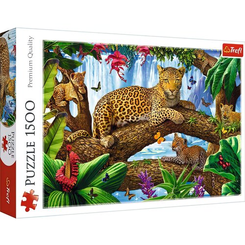Puzzle TREFL Odpoczynek wśród drzew 26160 (1500 elementów)