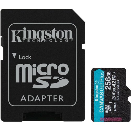 Karta pamięci KINGSTON Canvas Go! Plus microSDXC 256GB
