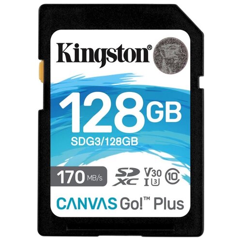 Karta pamięci KINGSTON Canvas Go! Plus SDXC 128GB