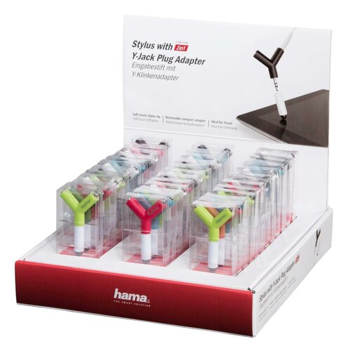 Rysik HAMA 2w1 z adapterem Y-Jack