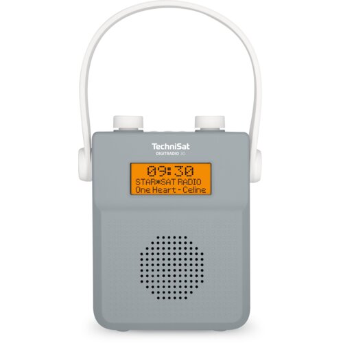 Radio TECHNISAT Digitradio 30 Przenośne Biało-szary