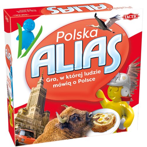 Gra planszowa TACTIC Alias Polska 56027